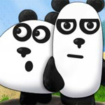 Игра 3 панды для девочек