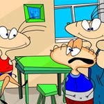 Игра Хрюндель и Лохматый: Пазл