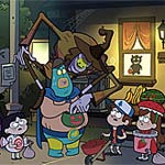 Игра Гравити Фолс: Хэллоуин