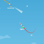 Игра Wings io: Флаги
