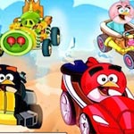 Игра Энгри бердз Гонки