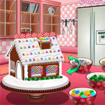Игра Кухня Сары: Пряничный домик