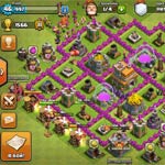 Игра Клэш оф кланс тх 7