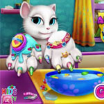 Игра Маникюр для говорящей Анжелы