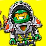 Игра Раскраска Лего нексо найтс