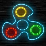 Игра Светящийся спиннер