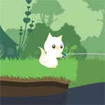 Игра Cat going fishing