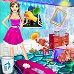 Игра Уборка в комнате Анны
