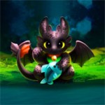Игра Беззубик и драконы: Раскраска