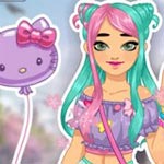 Игра Переодевалки фанатки аниме