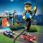 Игра Лего полиция: Поймать грабителя