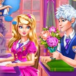 Игра Поцелуи: Страсть в школе