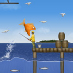 Игра Tasty Blue: Приключения голодной рыбки
