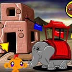 Игра Счастливая обезьяна на восточном рынке