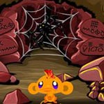Игра Счастливая обезьянка 15: Динозавры