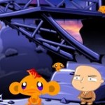 Игра Счастливая обезьянка 3: Ниндзя