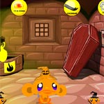Игра Счастливая обезьянка 6: Замок Дракулы