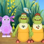 Игра Лунтик и хитрые гусеницы
