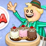 Игра Papa's Scooperia To Go