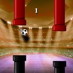 Игра Не урони футбольный мяч геймплей