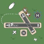 Игра Посади самолет геймплей