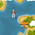 Игра Воздушный бой над рекой Геймплей