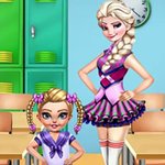 Игра Собираемся в школу геймплей