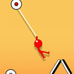 Игра Stickman Hook геймплей