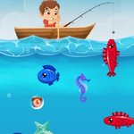 Игра Удачная рыбалка геймплей