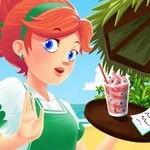 Игра Кафе на пляже геймплей