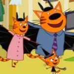 Игра Три кота: Фото с Хеллоуина