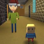 Игра Baldi’s Basics in education and learning геймплей