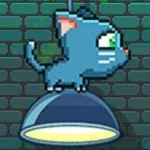 Игра Котёнок на лампах геймплей
