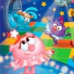 Игра Смешарики на танцполе геймплей