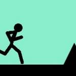 Игра Стикмен: Удачный прыжок геймплей