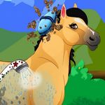 Игра Одеваем лошадь геймплей