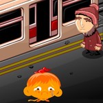 Игра Счастливая обезьянка 16: Метро геймплей