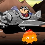 Игра Счастливая обезьянка 17: Самолет геймплей