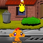 Игра Счастливая обезьянка 19: Пожар геймплей