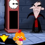 Игра Счастливая обезьянка 25: Дракула геймплей