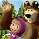 Игра Маша и Медведь: Фото на память геймплей