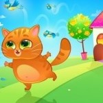 Игра Приключения Котика Бубу геймплей