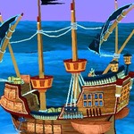 Игра Захват пиратской шхуны геймплей