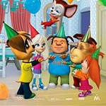 Игра Семейная вечеринка Барбоскиных геймплей