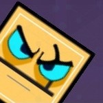 Игра Геометрический рывок квадрата геймплей