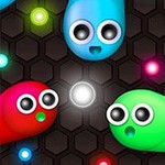Игра Червячок ест червячка геймплей