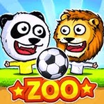 Игра Футбол головами в зоопарке геймплей
