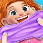 Игра Сделай слайм геймплей