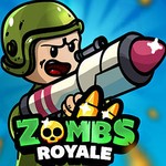 Игра Зомби рояль ио геймплей