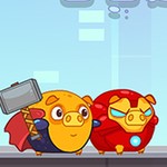 Игра Энгри бердз: Плохие свинки